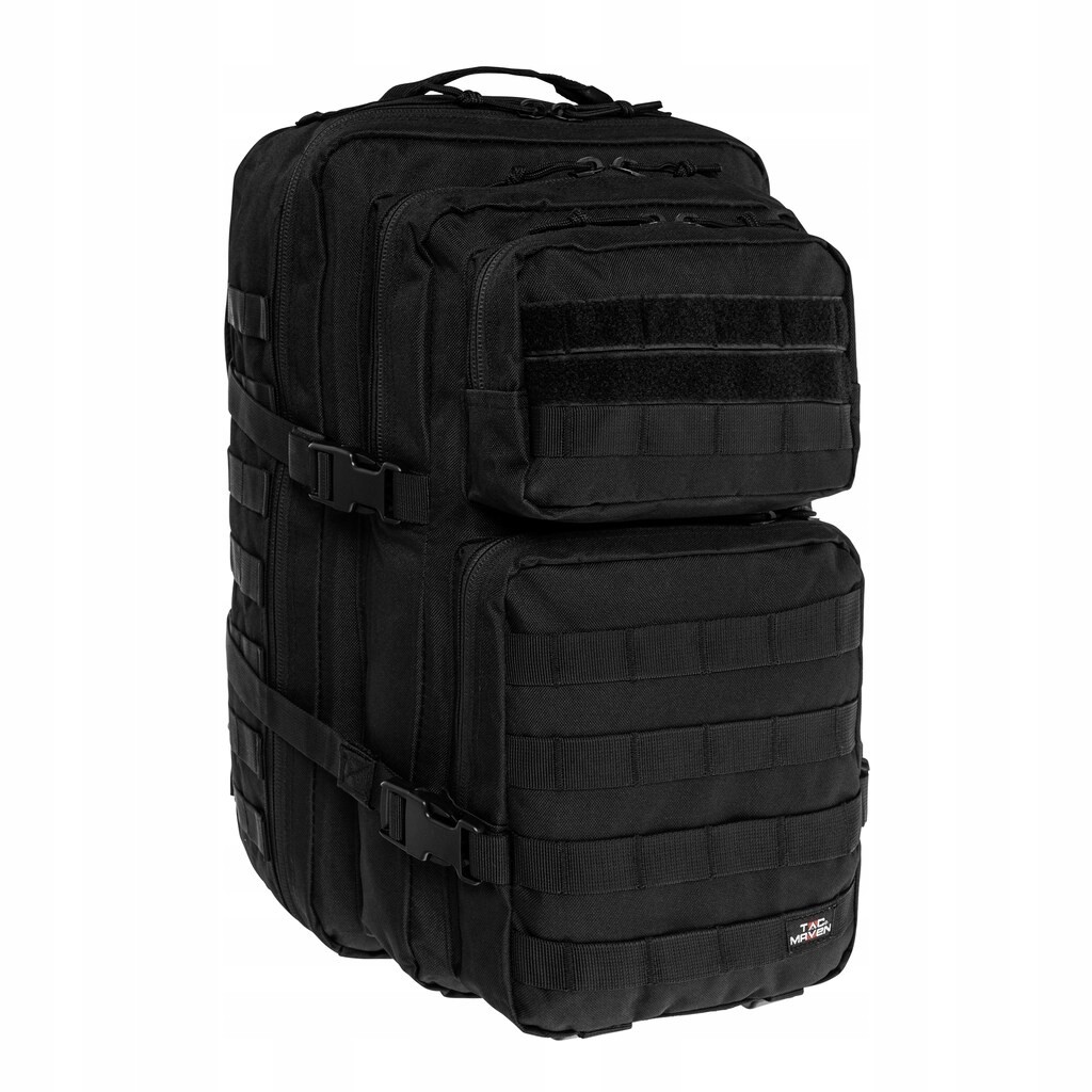 Veľkokapacitný taktický batoh Pentagon Tac Maven Assault Large 51L - čierna farba